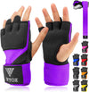 Purple Quick Gel Boxing Hand Wraps Sets - Neoprene