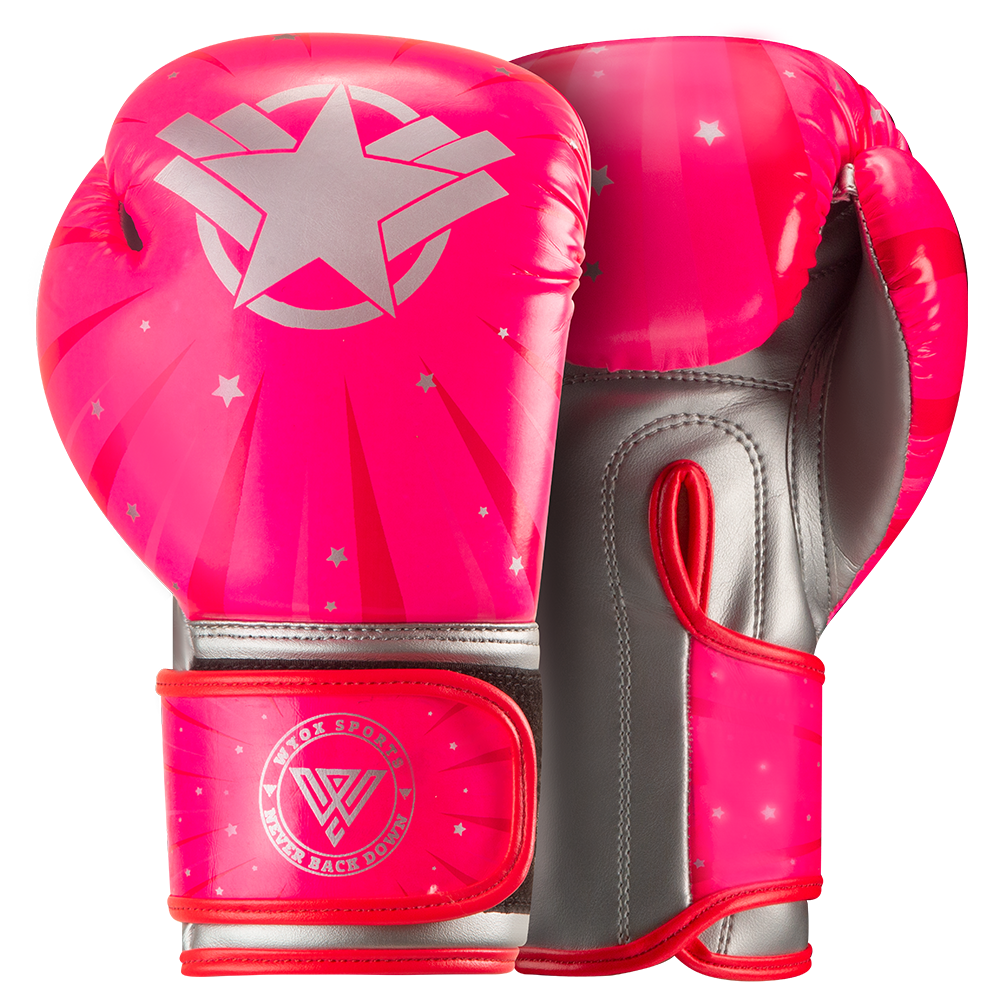 Silver Star Kids Boxing Gloves