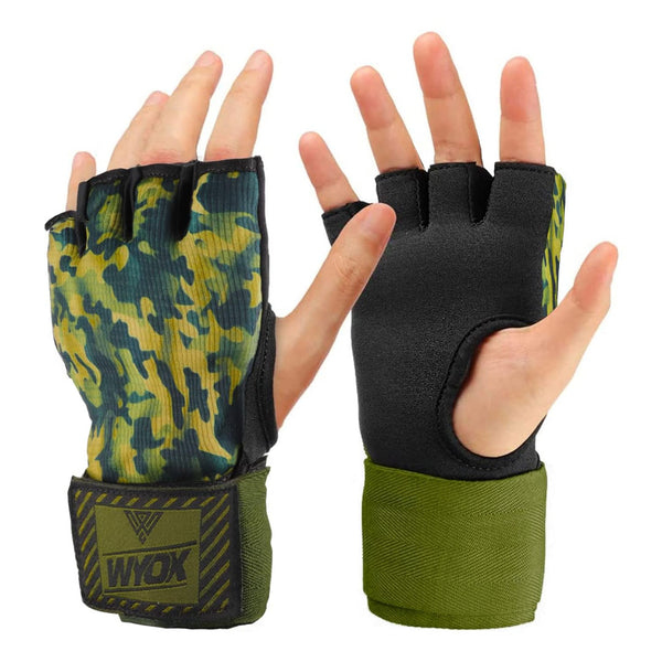 Premium Gel Hand Wraps - Camouflage Jungle