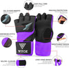 Purple Quick Gel Boxing Hand Wraps - Features
