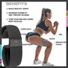 Black Fabric Resistance Bands