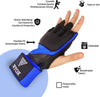 Blue Quick Gel Boxing Hand Wraps - WYOX 