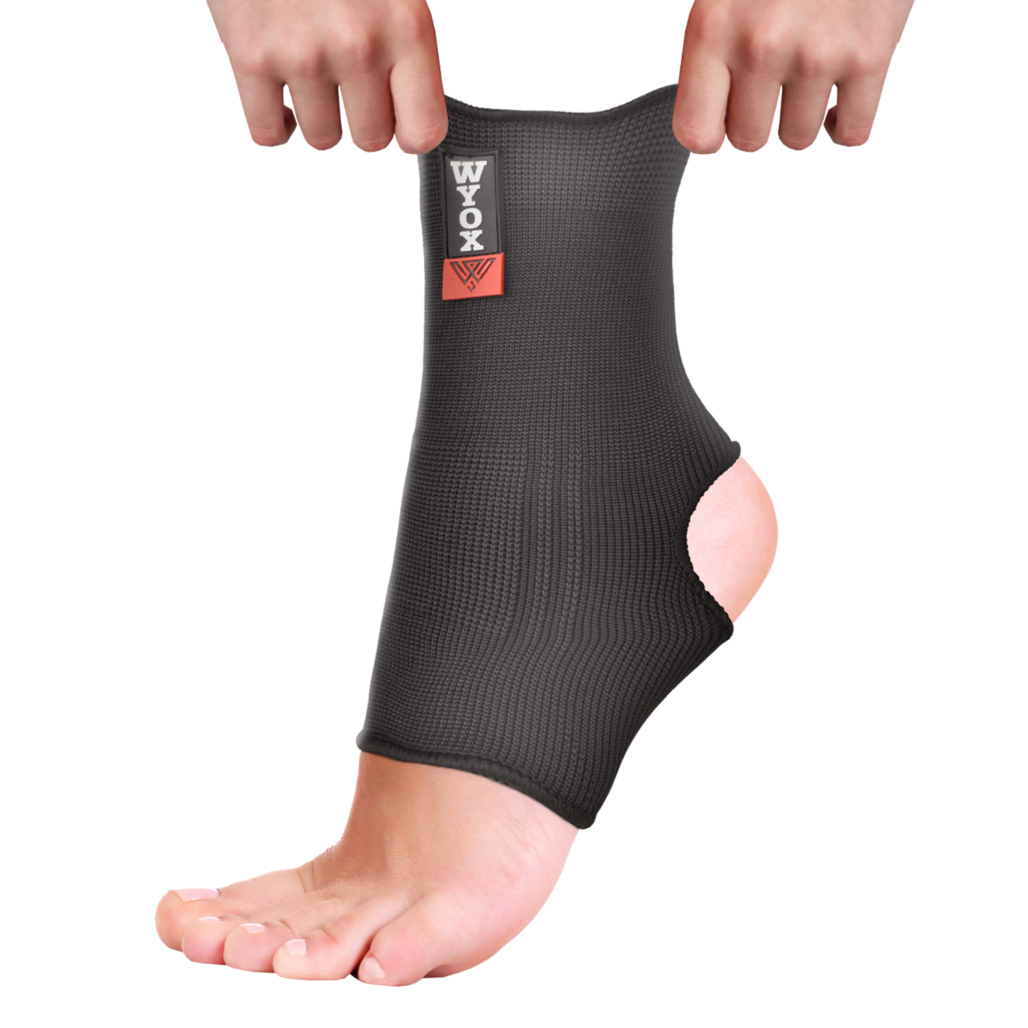 Compression Ankle Sleeve - Black | WYOX