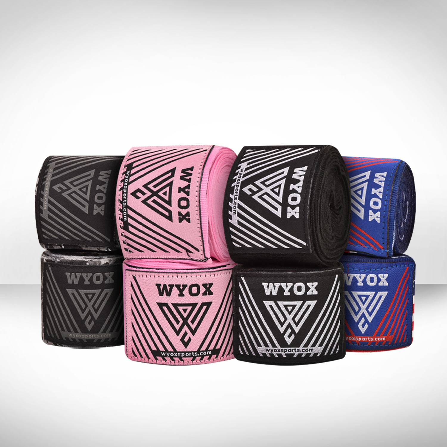 Boxing Knuckle Guard with Hand Wraps Sets