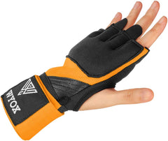 Orange Quick Gel Boxing Hand Wraps - Neoprene