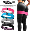 Grey Fabric Resistance Bands