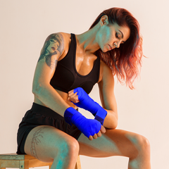 Blue Boxing Hand Wraps - Persona