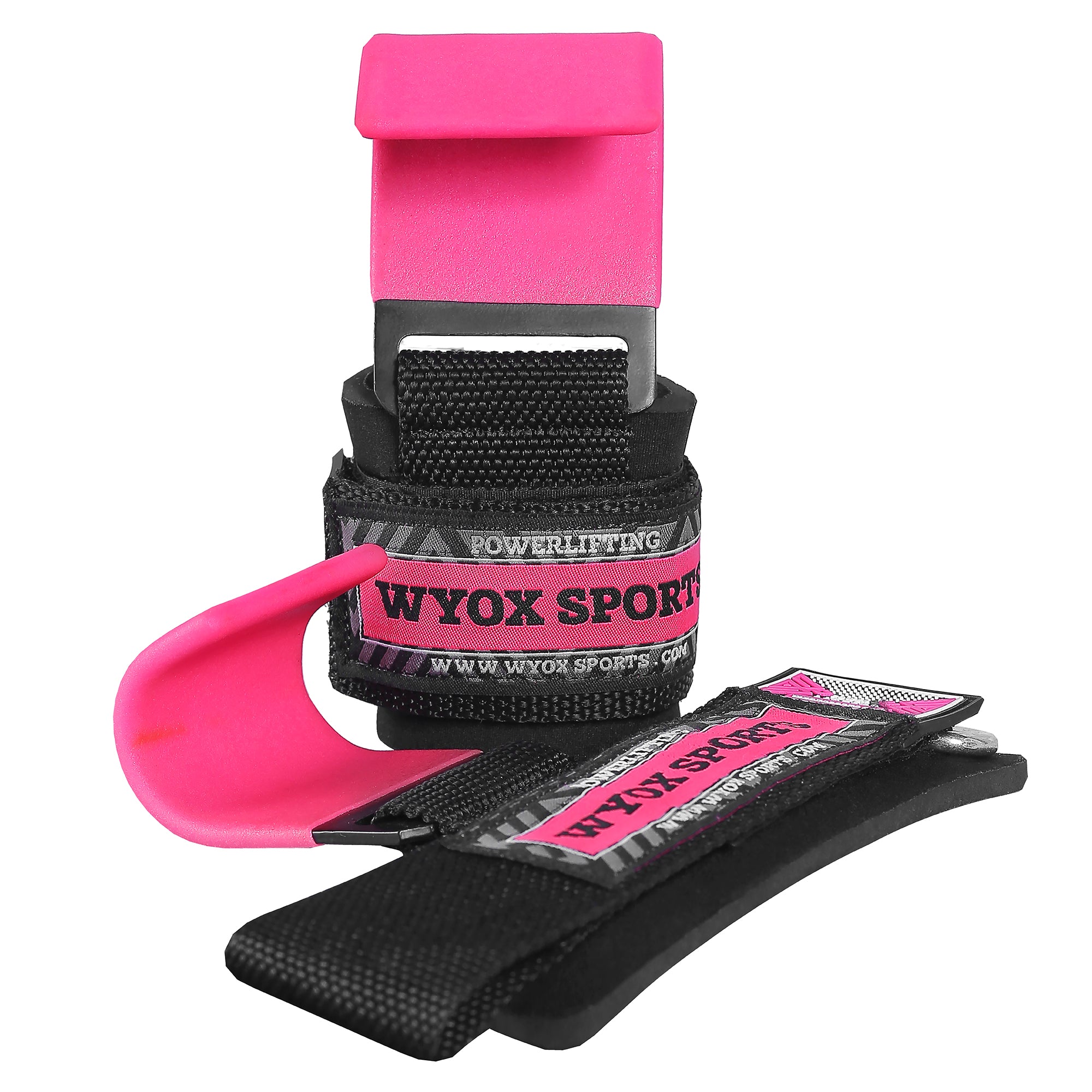 Pink Weight Lifting Metal Hooks - WYOX