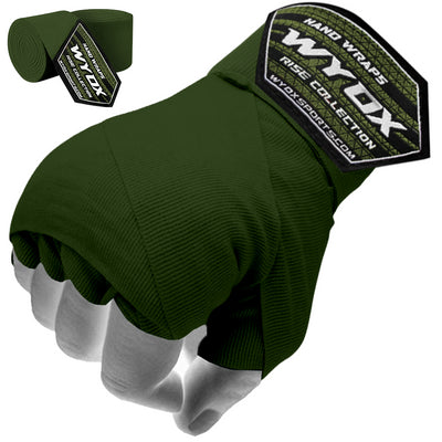 Army Green Boxing Hand Wraps - 120"