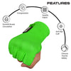 Green-Flouresent Quick Hand Wraps Features