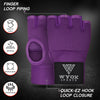 Gel Hosiery Inner Gloves - Purple