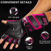 Weight Lifting Gym Gloves- Pink