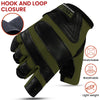 Weight Lifting Gym Gloves- Green