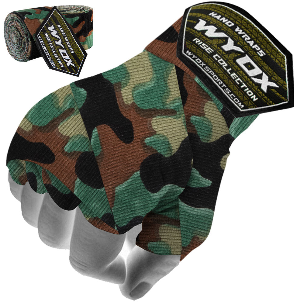 Hand Wraps for Boxing - Army Green Camo