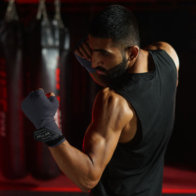 Hand Wraps for Boxing - Grey