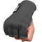 Grey Boxing Quick Hand Wraps - Compression Hand Sleeves