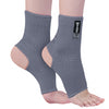 Grey Compression Ankle Sleeve