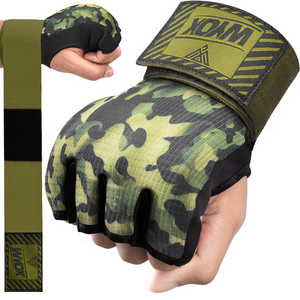 Premium Gel Hand Wraps - Camouflage Jungle