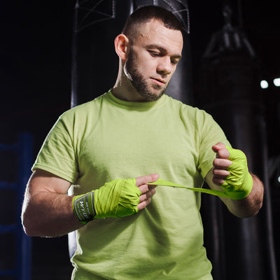 Hand Wraps for Boxing - Neon Green