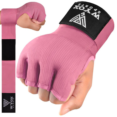 Pink Gel Hosiery Inner Gloves