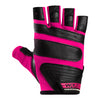 Pink workout gloves