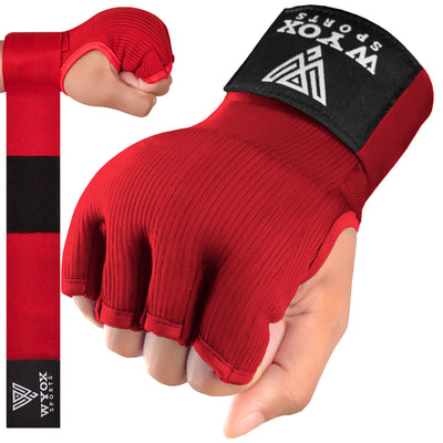 Red Gel Hosiery Inner Gloves