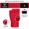 Red Gel Hosiery Inner Gloves