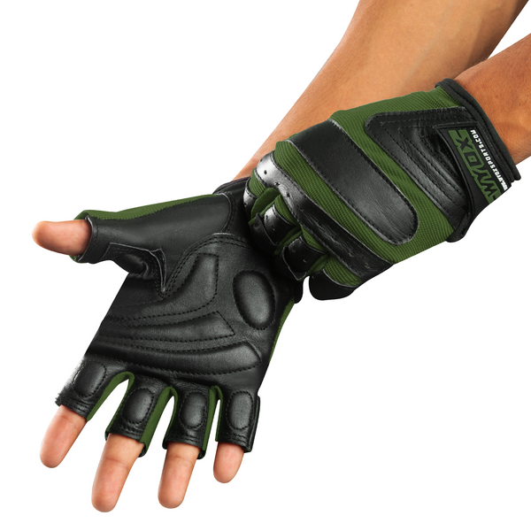 Wyox Green exercise gloves