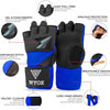 gel boxing hand wraps Blue 