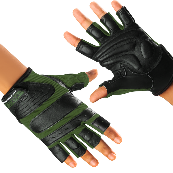 lifting gloves Green